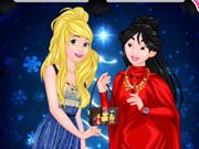 Princesses Festive Winter Looks