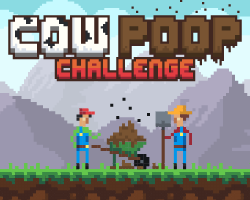 play Cow Poop - Pixel Challenge