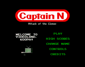 play Captain N: Attack Of The Clones
