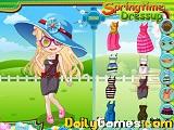 play Springtime Dressup