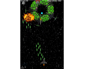 play 2D Arcade Space Shooter