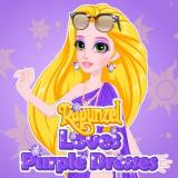 play Rapunzel Loves Purple Dresses