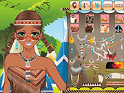 play Mohican Girl Make Up
