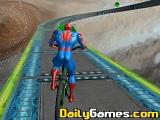 play Superhero Bmx Space Rider