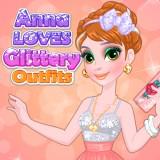 play Anna Loves Glittery Outfitsd