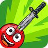 Frenzy Red Ball : Knife Escape