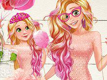 Princess Mom And Daughter Cute Family Look