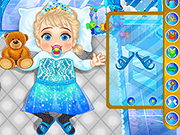 play Frozen Baby Care