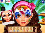 play Oceania Princess Moana Face Art
