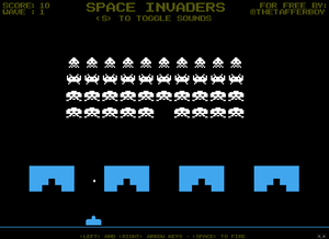 play Space Invaders Clone