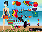 play Angelina Beach Dress Up