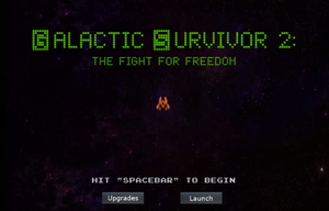 play Galactic Survivor 2: The Fight For Freedom