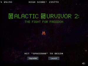play Galactic Survivor 2: The Fight For Freedom