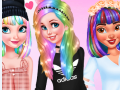 Princesses Pastel Hairstyles