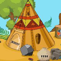 play Genie Tribal Hut Escape 2