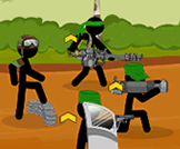 play Stickman Army: Team Battle