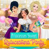 play Princesses Sweet Quinceanera Party