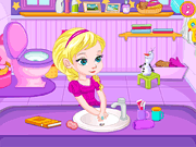 play Potty Train Baby Elsa