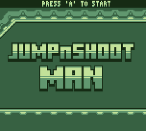 Pixel Vision 8: Jump N' Shoot Man Ludum Dare 41