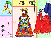 play Asian Tradition Dress Up