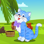 play Cat Rescue From Mushroom House
