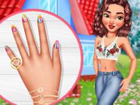 play My Spring Nails Design