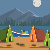 play Kidsjollytv-Escape-From-Tent-Boat