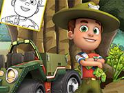 play Ranger Coloring Book