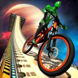play Superhero Bmx Space Rider