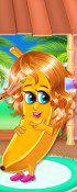 play Funny Fruits Hair Salon