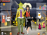 play Halloween Couple Dress Up