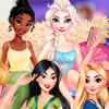 Disney Princesses: College Girls Night Out