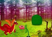 play Red Dragon Forest Escape