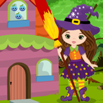 play Cute Witch Escape