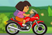 play Dora Motorcycle Race