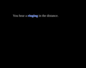 play You Hear A Ringing In The Distance