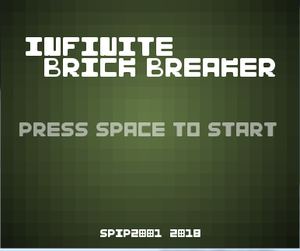 play Infinite Brick Breaker