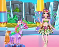 play Fairy Horse Braided Hairstyles