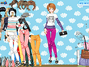 play Colored Pants Dressup