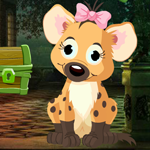 play Cute Girl Hyena Rescue