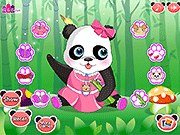 play Lovely Panda Dress Up