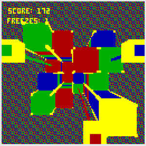 play 3-Handed Laser Shuffle
