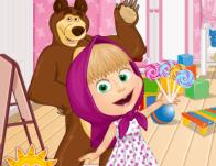play Masha And The Bear Fun Time