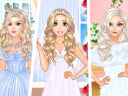 play Wedding Style Cinderella Vs Rapunzel Vs Elsa