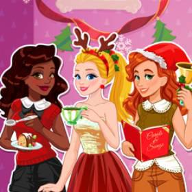 Girlsplay Christmas Party - Free Game At Playpink.Com