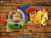 play Toy Story Wood And Buzz Puzzle