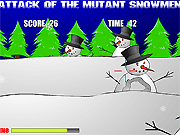 play Attack Of The Mutant Snowmen