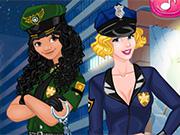 play Princess Style Police Raid