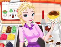 play Elsa Ice Cream Rolls