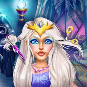 Snow Queen Real Haircuts - Free Game At Playpink.Com